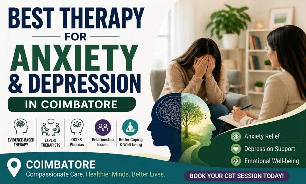 best therapy for anxiety and depression
