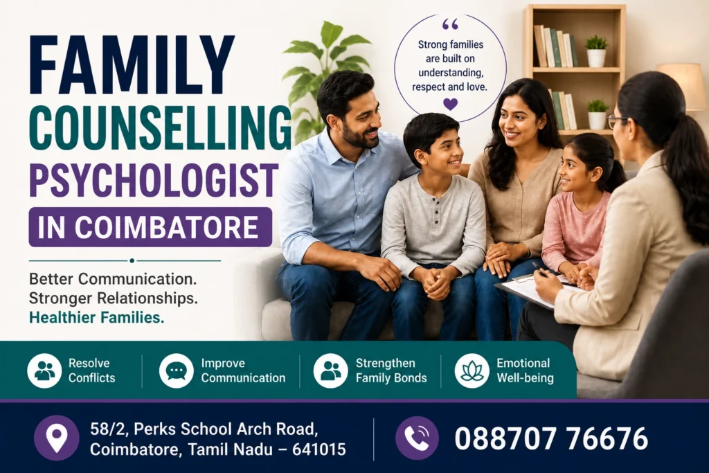 Family Counselling Psychologist in Coimbatore