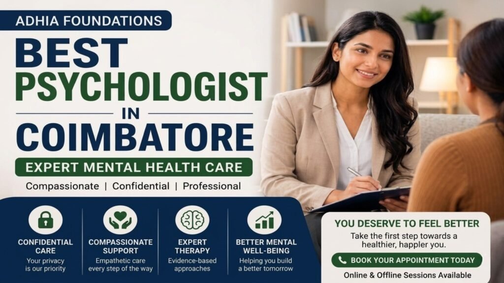 Best Psychologist in Coimbatore