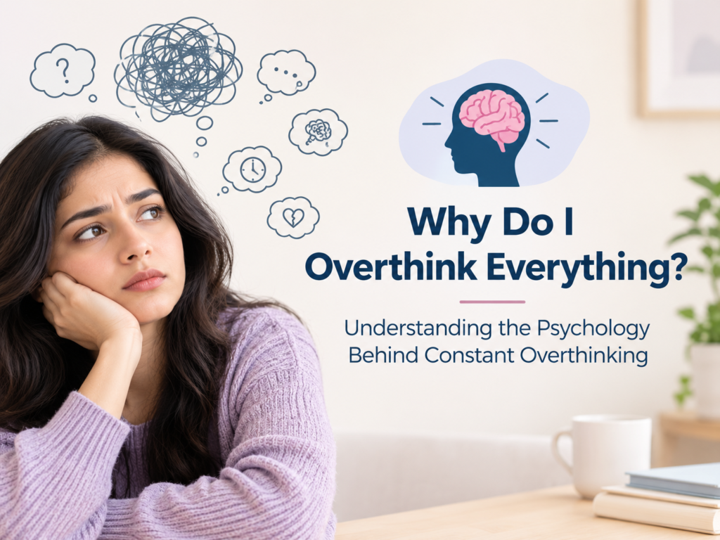 why do I overthink everything